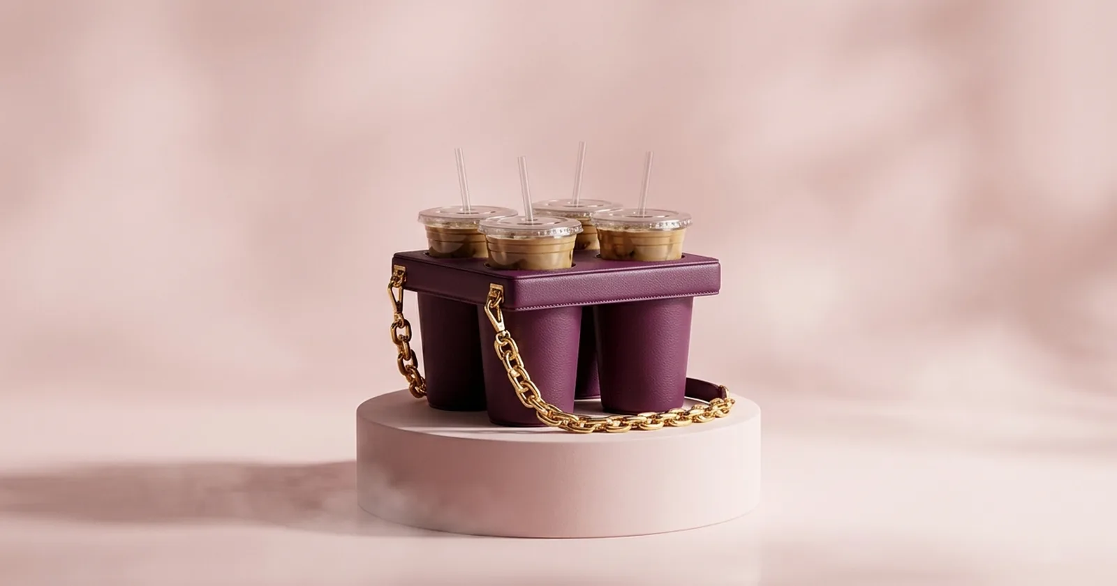 15초 만에 매진된 핸드백의 정체는 종이 음료 캐리어 · 맥도날드 호주 'McCafé Tray Bag'